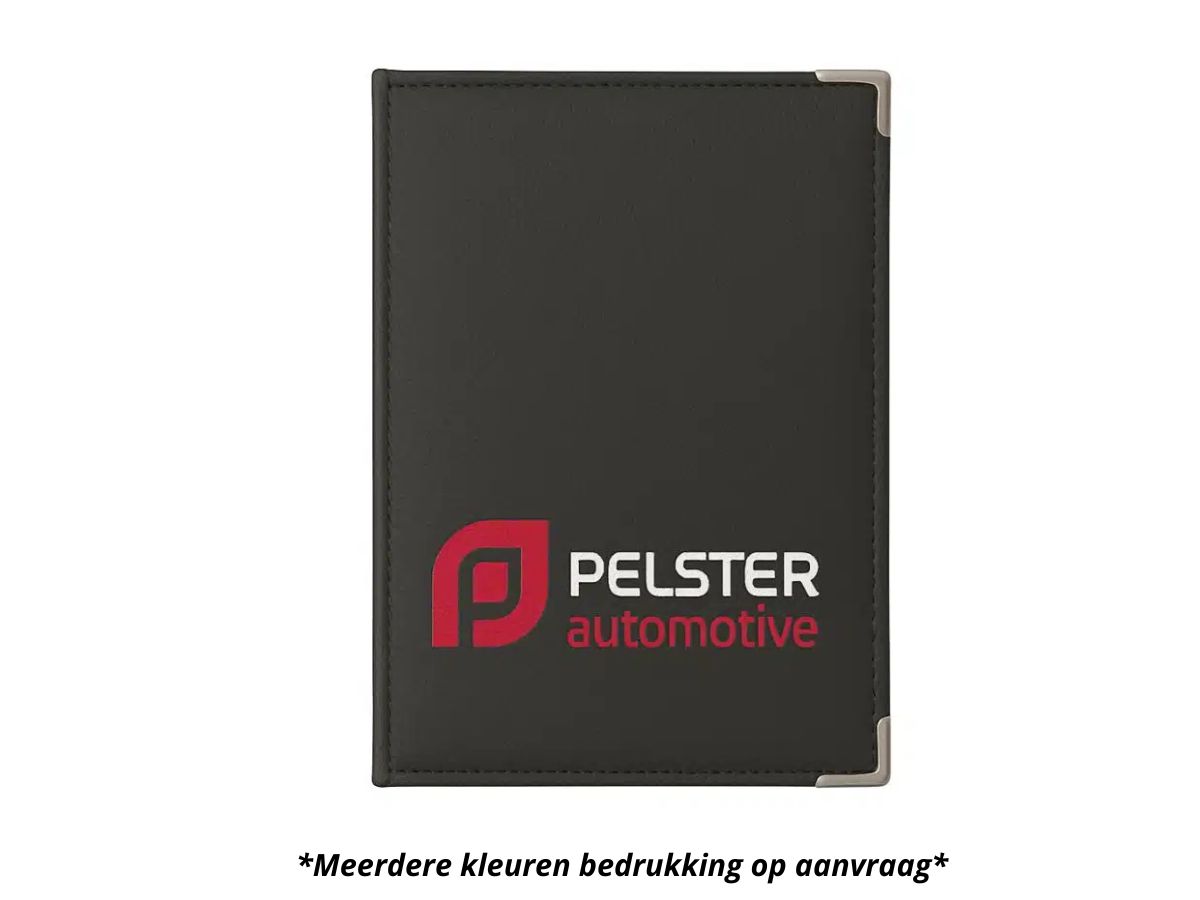 Kentekenmapje met zilverkleurige hoekjes - Afbeelding 3