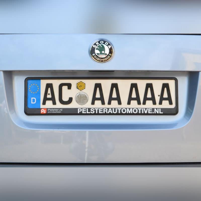 PP Kentekenplaathouder met PS strip - Afbeelding 8