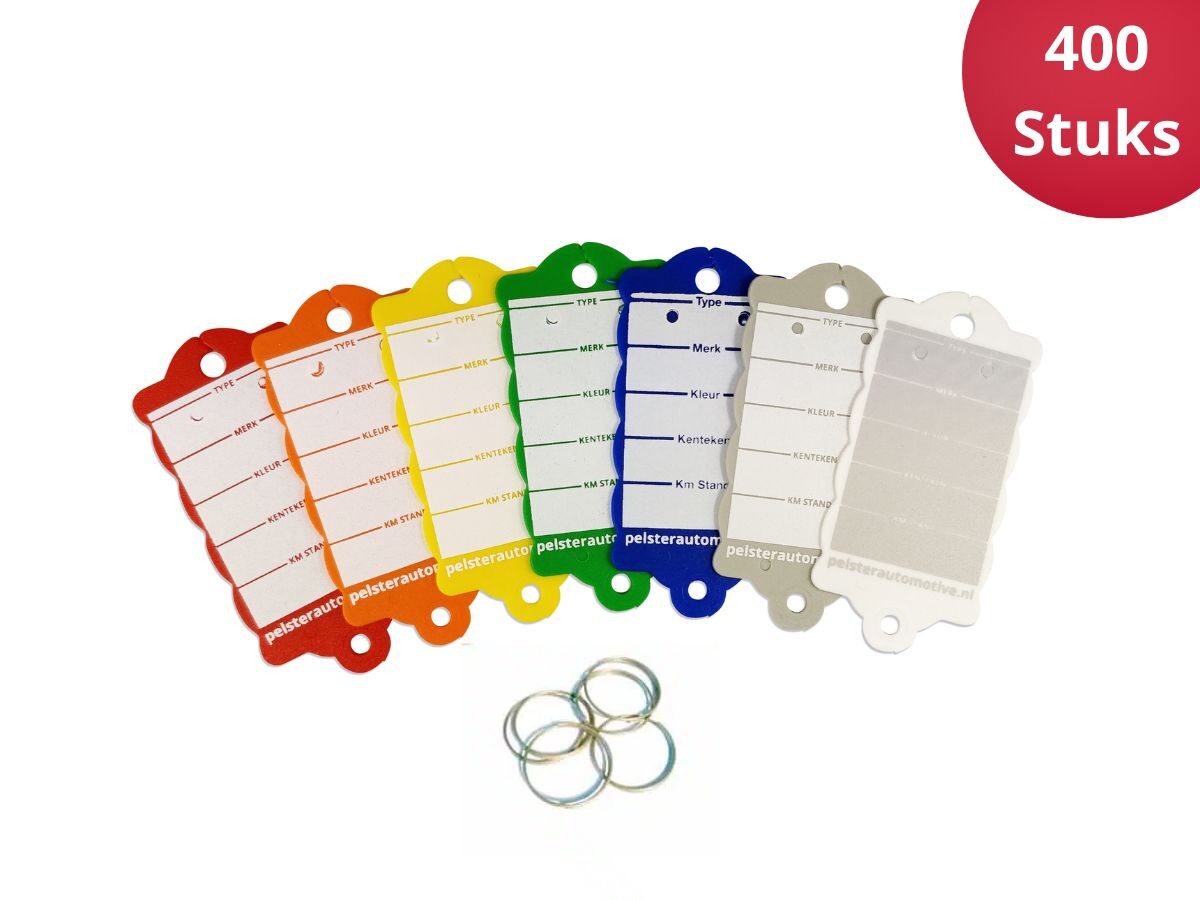 Sleutellabels met ring