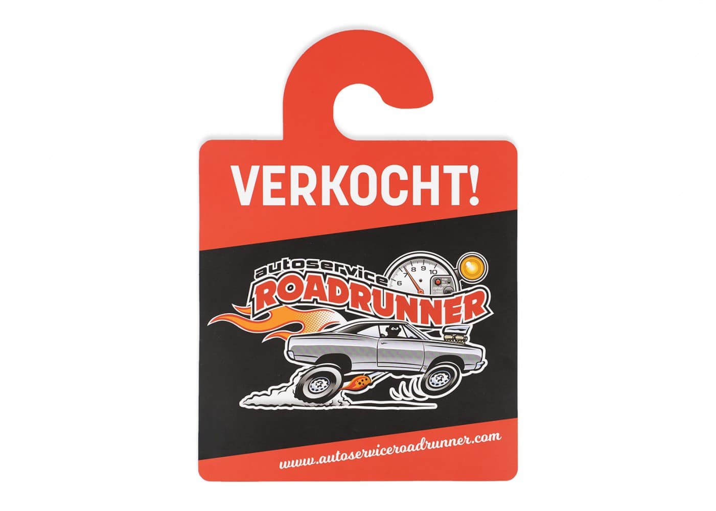 Full-color prijskaart spiegelhanger met eigen ontwerp - Afbeelding 4