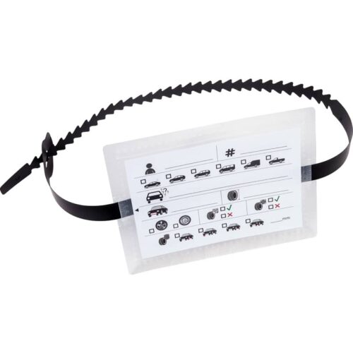 Bandenlabel T-rib voor opslagbanden | Pelster Automotive