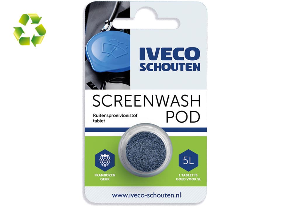 Kleinverpakking Screenwash pod - ruitenwisservloeistof | 1 tablet