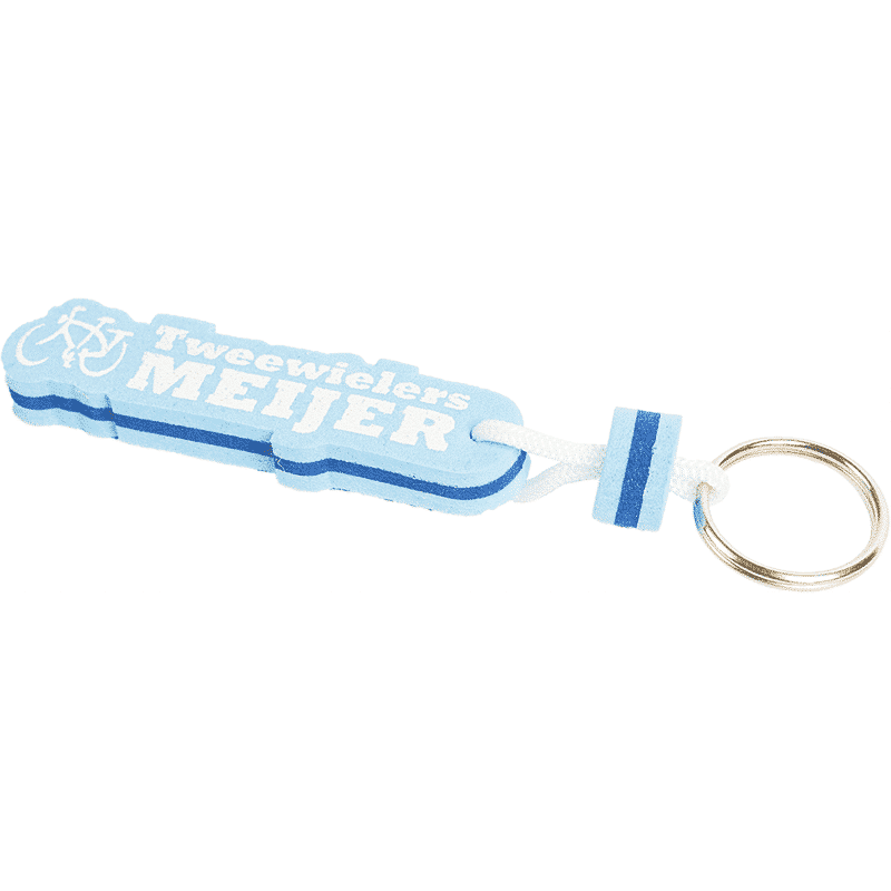 Foam sleutelhanger zijkant